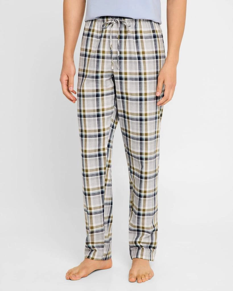 Hanro Men's Cozy Comfort Flannel Pajama Pants 4