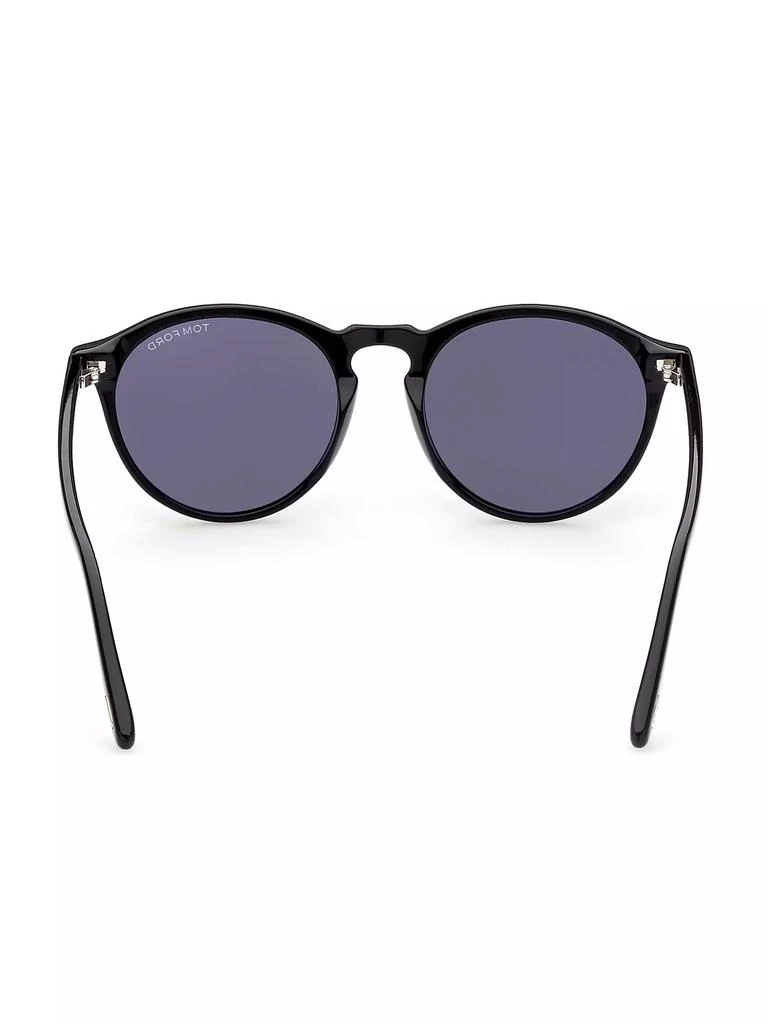 Tom Ford Aurele 52MM Round Sunglasses 5