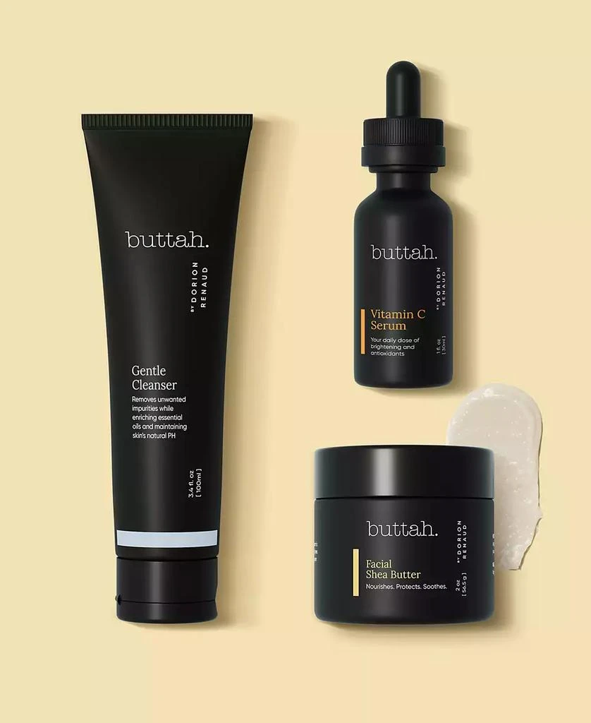 Buttah Skin 3-Pc. Skin Transforming Kit with Facial Shea Butter 3