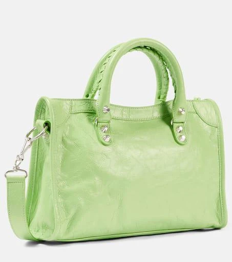 Balenciaga Le City Small leather tote bag 4