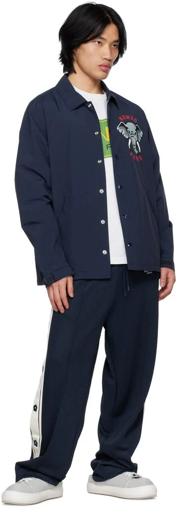 Kenzo Navy Kenzo Paris Elephant Coach Jacket 4