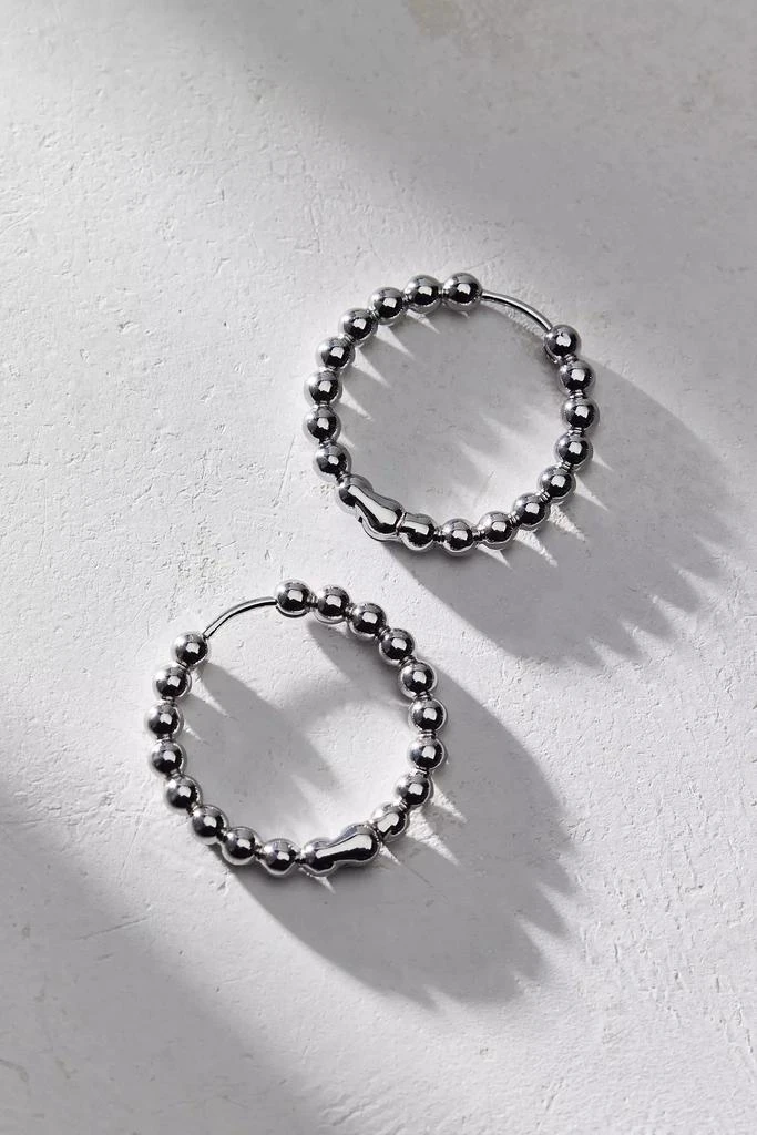 Urban Outfitters Waterproof Beaded Hoop Earring