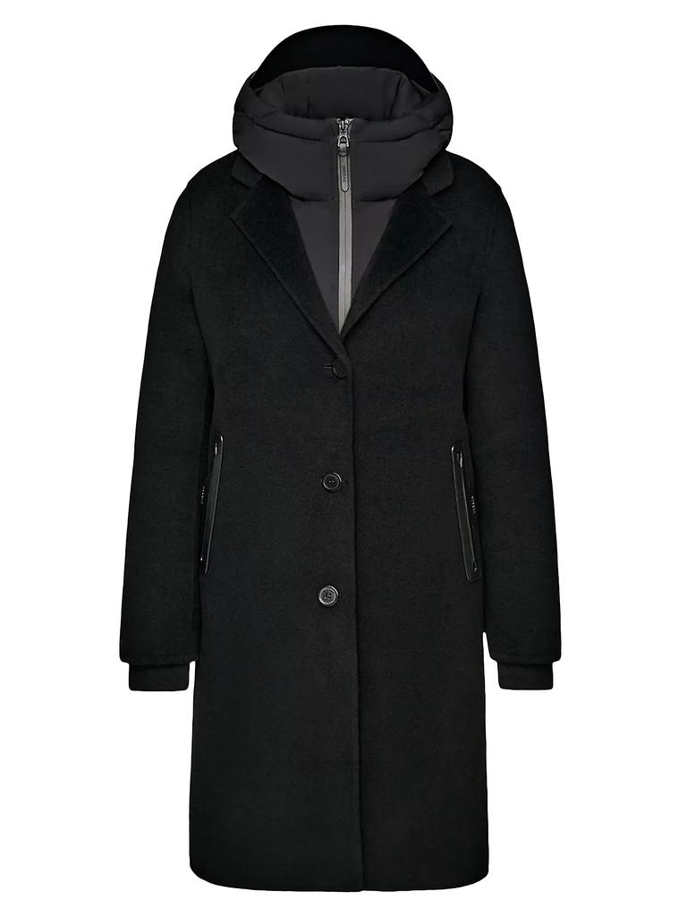 RUDSAK Arla 2-In-1 Wool & Down Coat