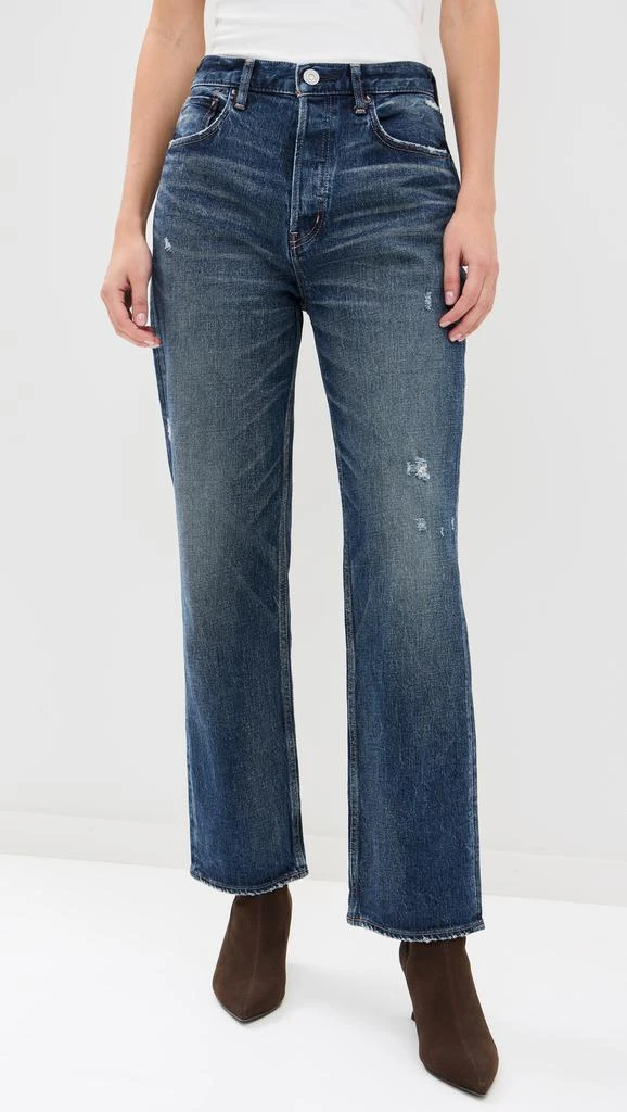 MOUSSY VINTAGE MV Welaka Wide Straight Jeans 6