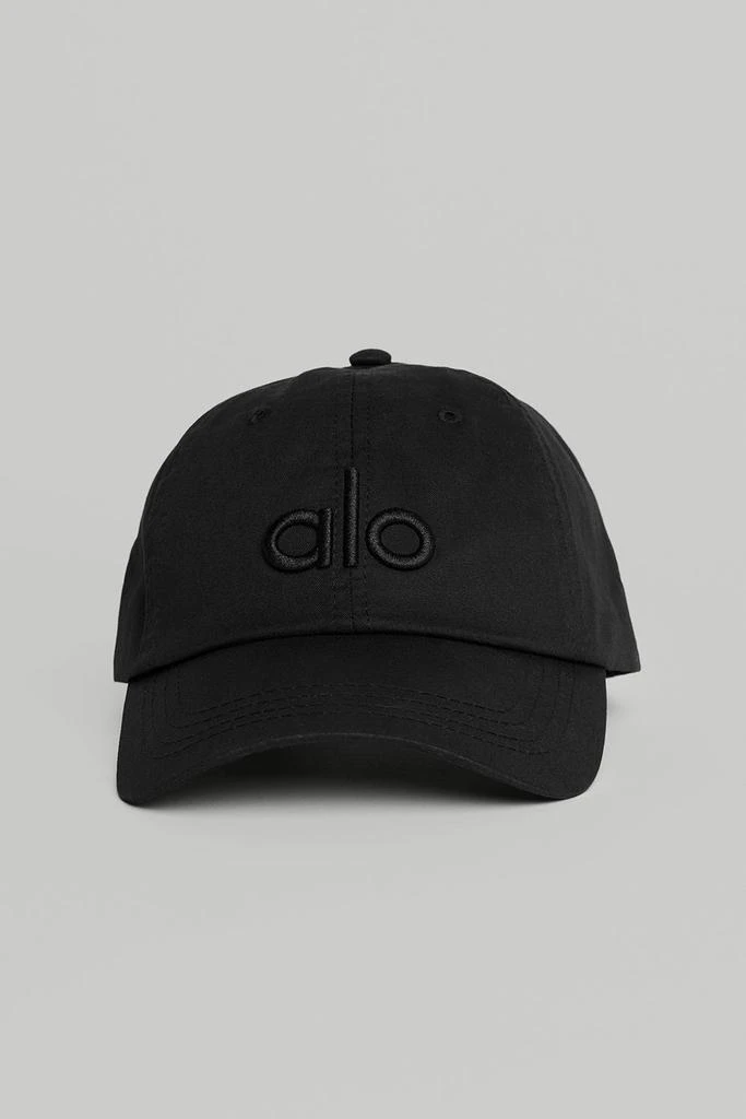 Alo Yoga Off-Duty Cap - Black/Black 3