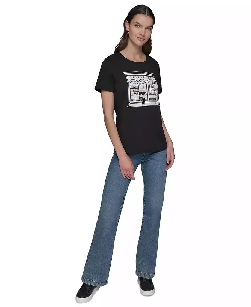 Karl Lagerfeld Paris Women's Graphic T-Shirt 4