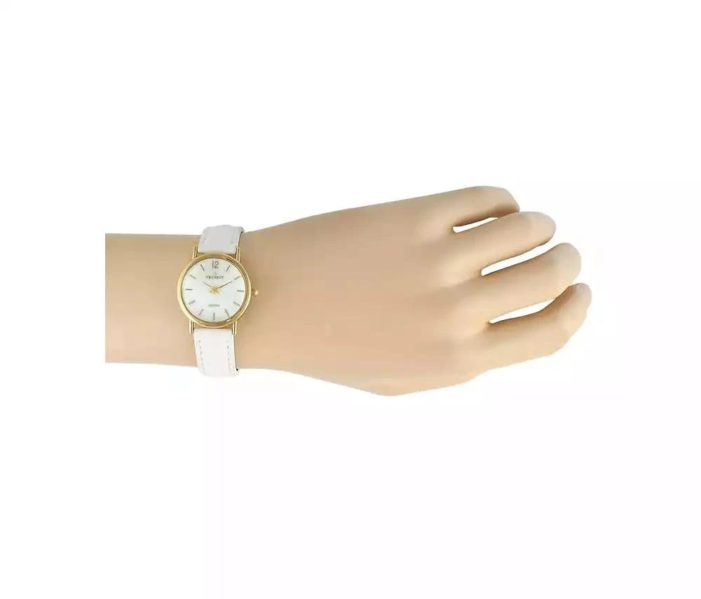 Peugeot Women's Classic 24mm White Watch With Easy to Read Numerals 3