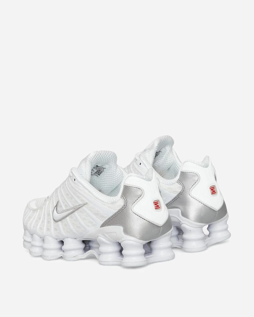 NIKE Women's Shox TL Sneakers White 5