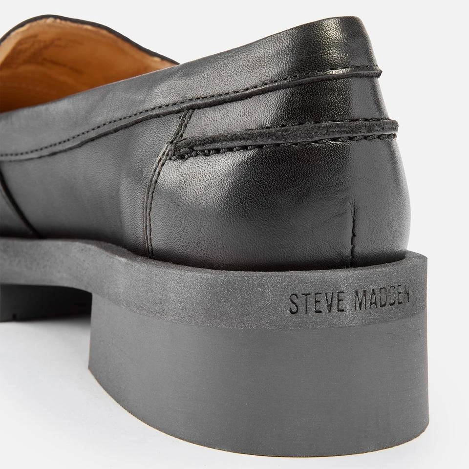 Steve Madden STEVE MADDEN WOMEN'S MEGGIE LEATHER LOAFERS 4