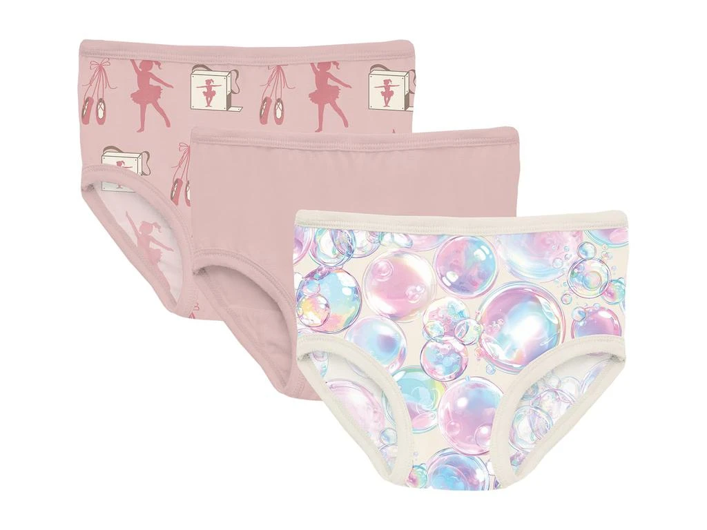 KicKee Pants Print Girl
s Underwear Set of 3 (Big Kid) 1
