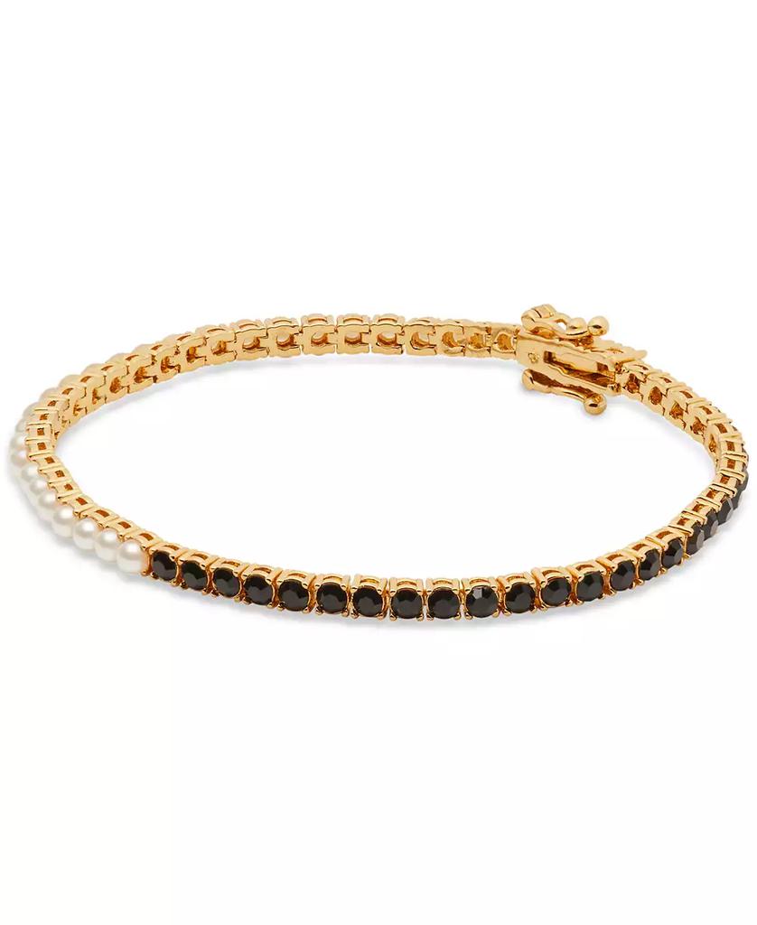 Kate Spade Gold-Tone Cubic Zirconia Tennis Bracelet