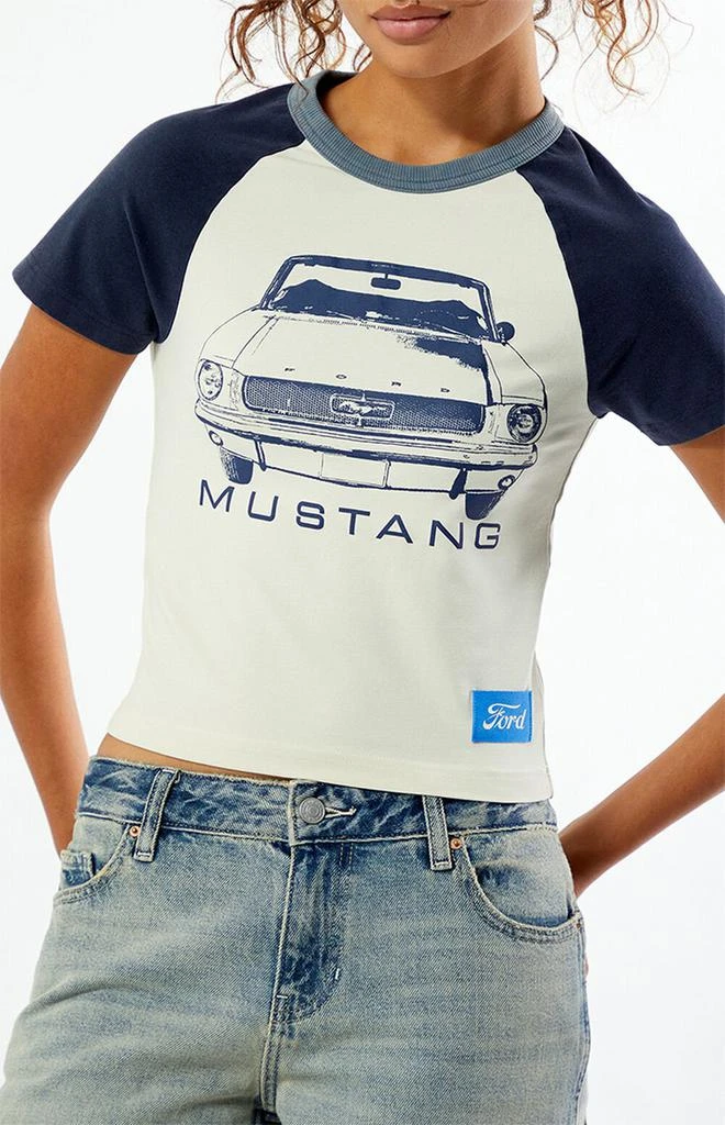 FORD Mustang Raglan Baby T-Shirt 5