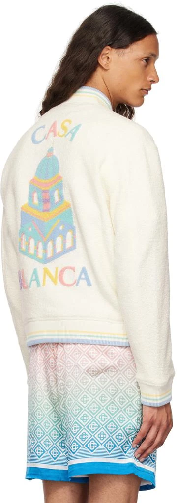 Casablanca Off-White Maison Pastelle Bomber Jacket 3