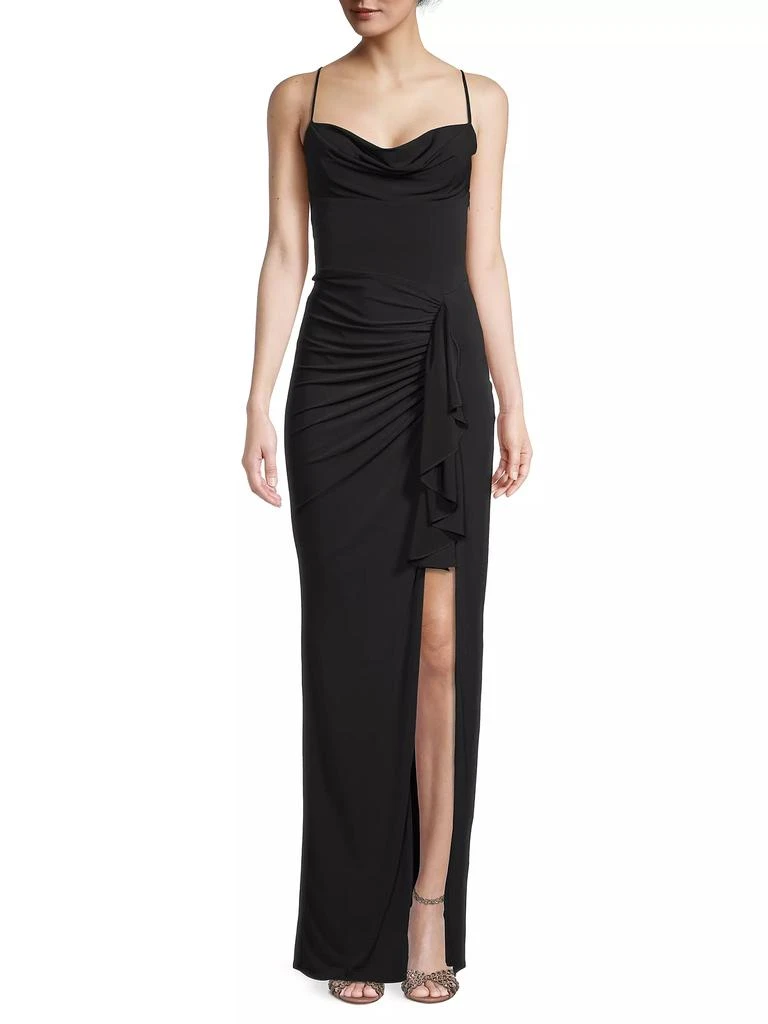 Katie May So Juicy Cowlneck Gown 3