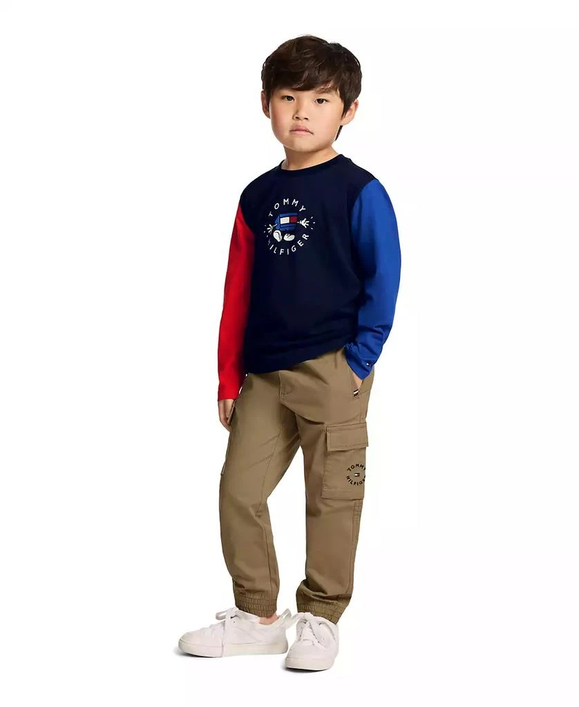 Tommy Hilfiger Boys' 2T-7 Crewneck T-Shirt 2
