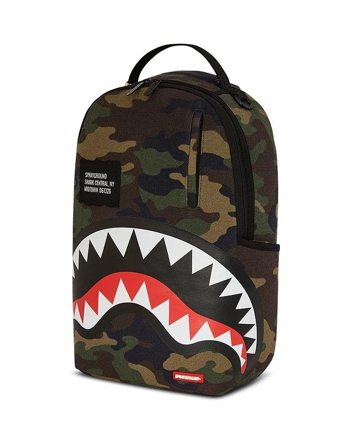 SprayGround Shark Central Camo DLXS Backpack 5
