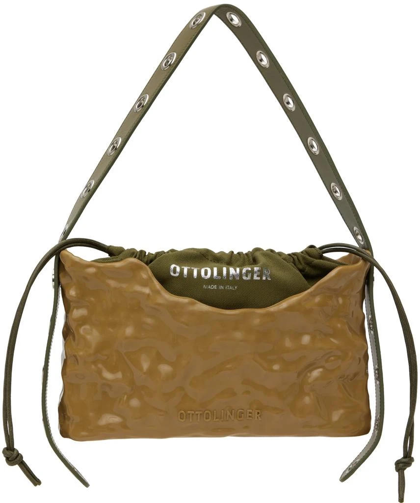 Ottolinger Khaki Signature Baguette Bag 1