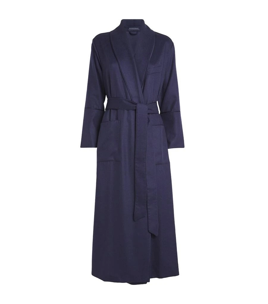 OLIVIA VON HALLE Cashmere Logan Robe 1