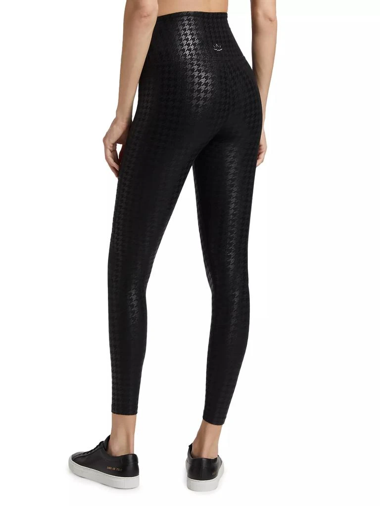 Beyond yoga Caught In The Midi Houndstooth High-Waist Leggings 5