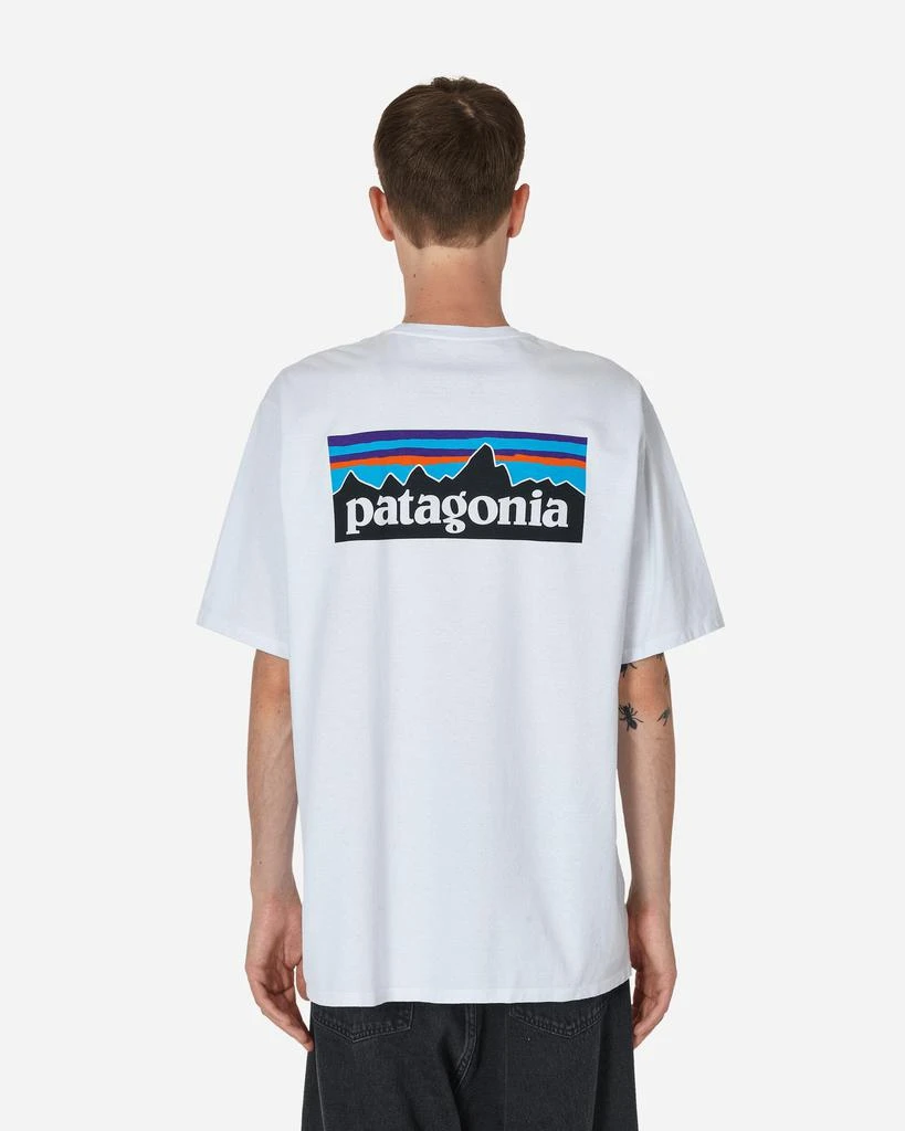 Patagonia P-6 Logo Responsibili T-Shirt White 3