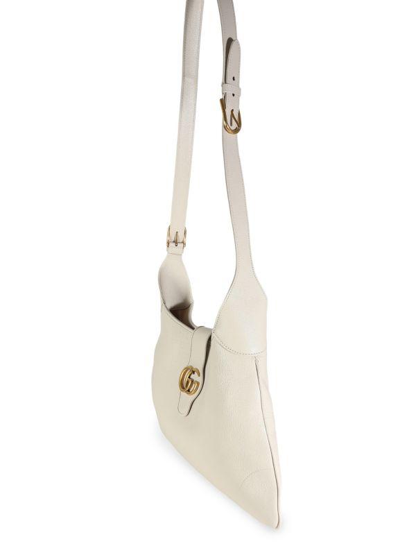 Gucci Gucci White Leather Large Aphrodite Hobo