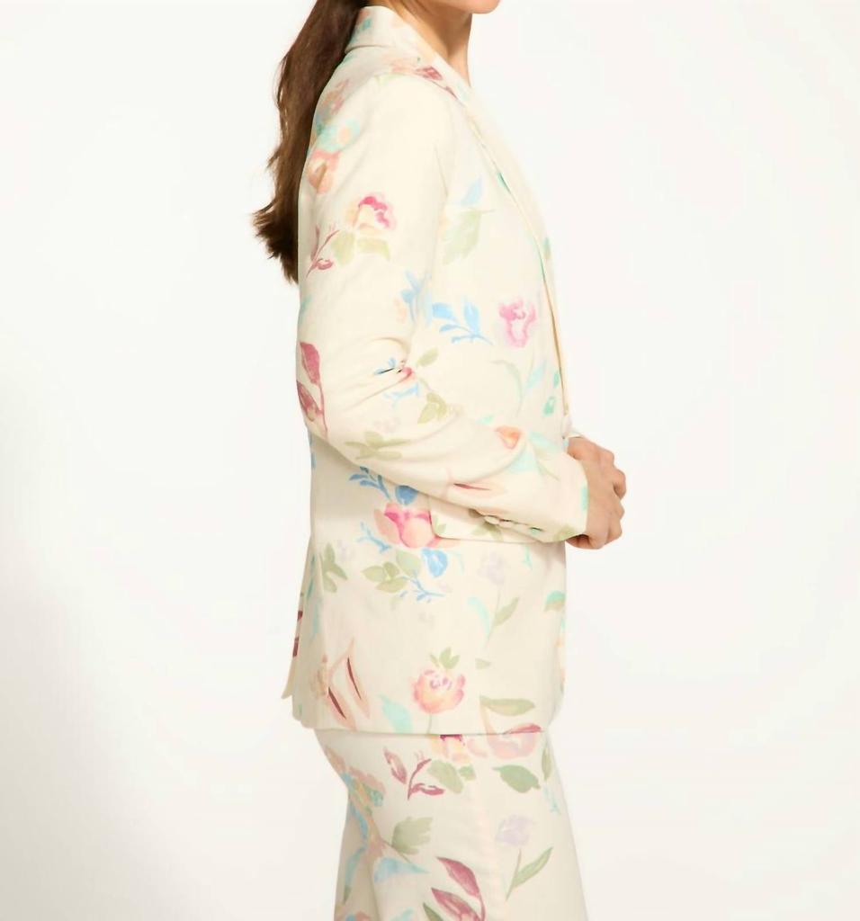 FDJ Fdj - Textured Print Blazer