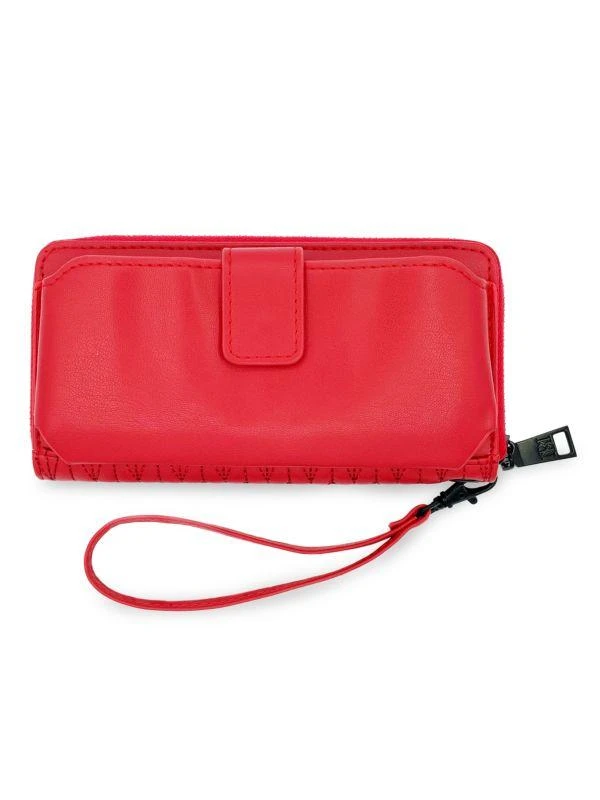Badgley Mischka Quilted Logo Wristlet Long Wallet 2