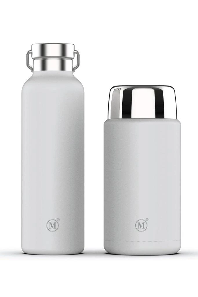 MNML Insulated Food Jar + Flask - 25oz Set, Echo Peach 8