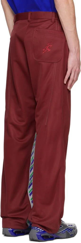Asics NOVALIS Burgundy Styrax Track Pants 3
