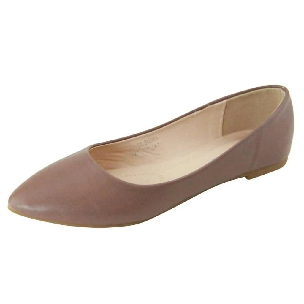 Bella Marie Bella Marie - Women's Angie-52 Pointy Toe Flats 1