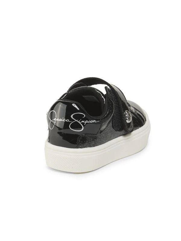 Jessica Simpson Girl's Gina Bijou Glitter Sneakers 2