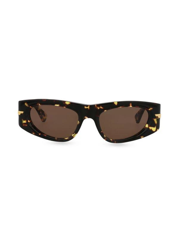 Bottega Veneta 53MM Oval Sunglasses 1