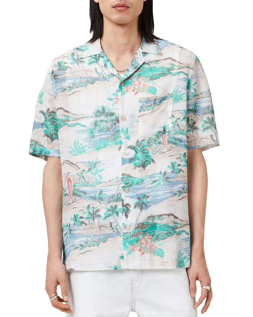 ALL SAINTS Biarritz Short Sleeve Shirt 1