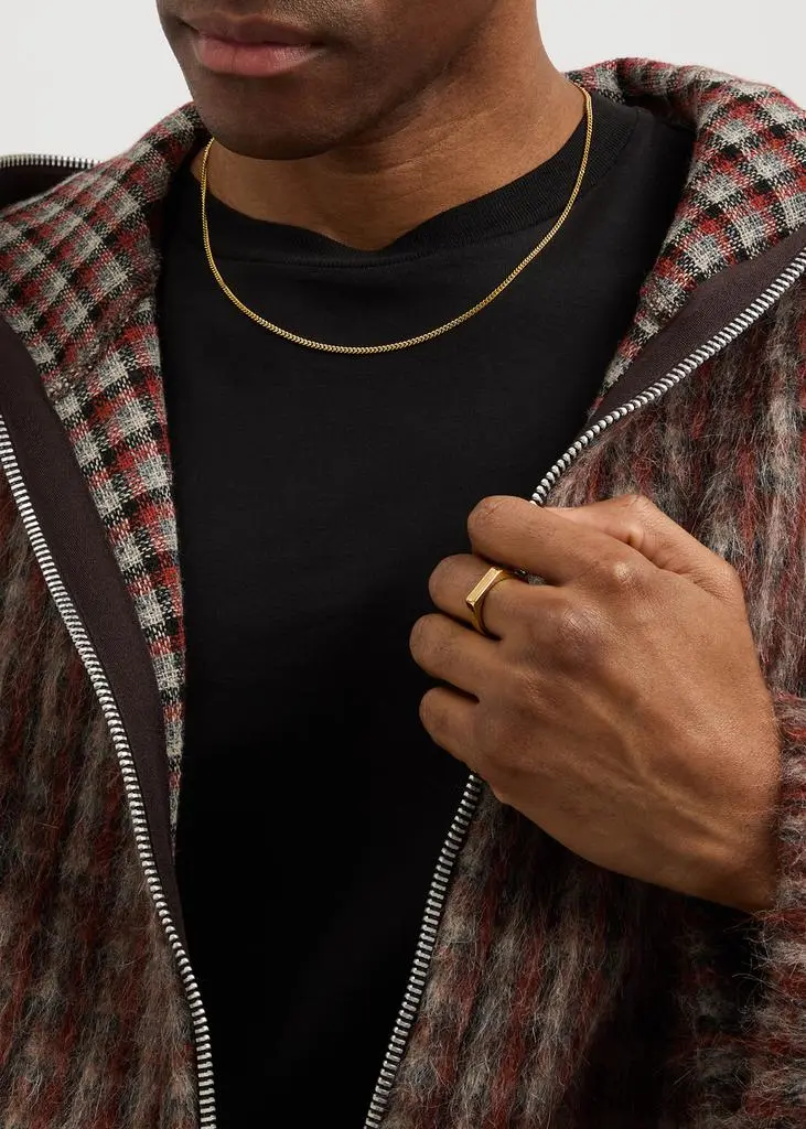 CRAFTD Connell 18kt gold-plated chain necklace 2