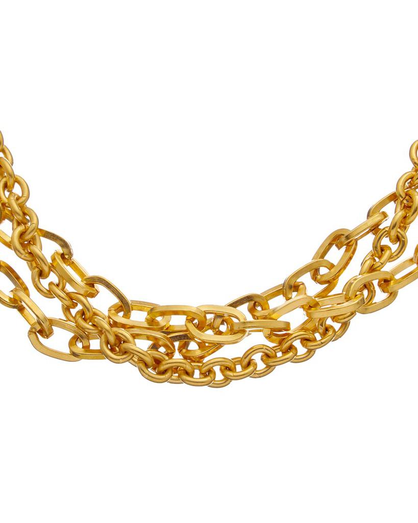BEN-AMUN Ben-Amun Gold Link 24K Plated Necklace