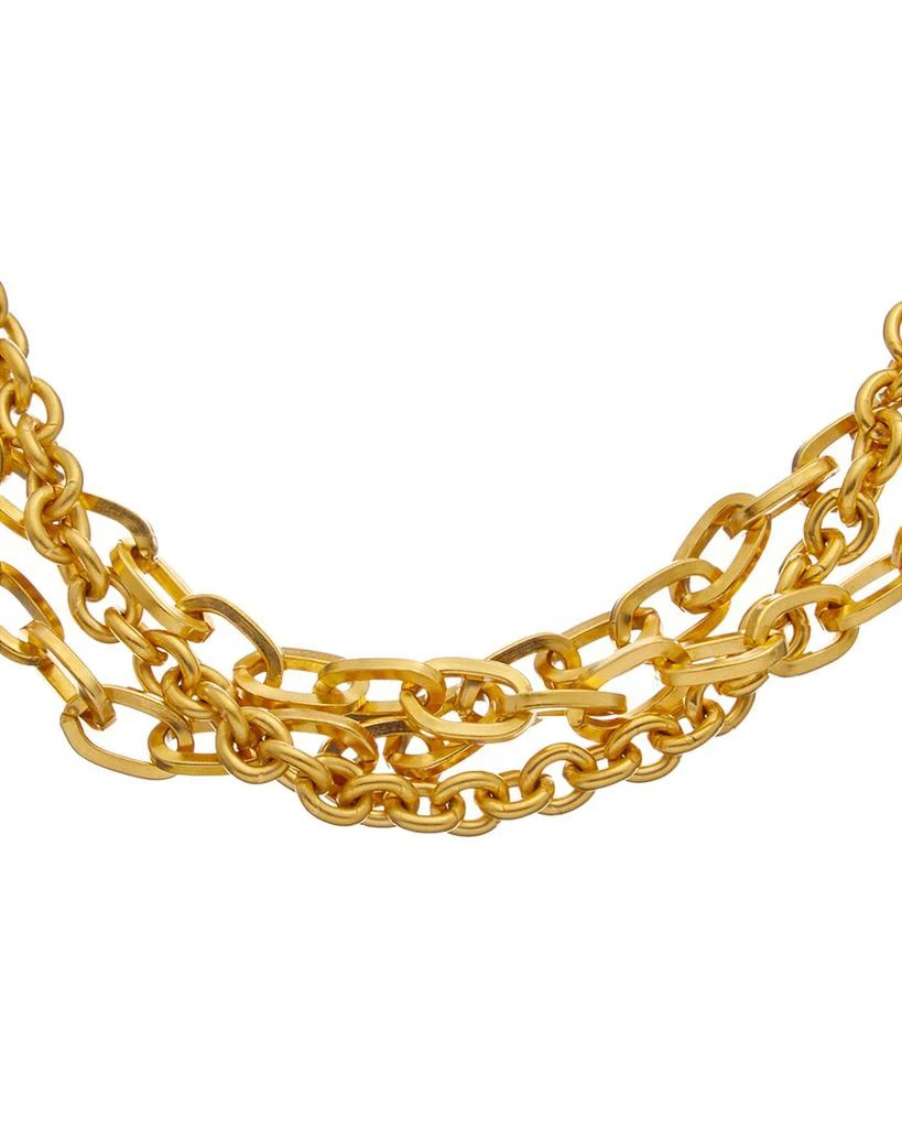 BEN-AMUN Ben-Amun Gold Link 24K Plated Necklace 2