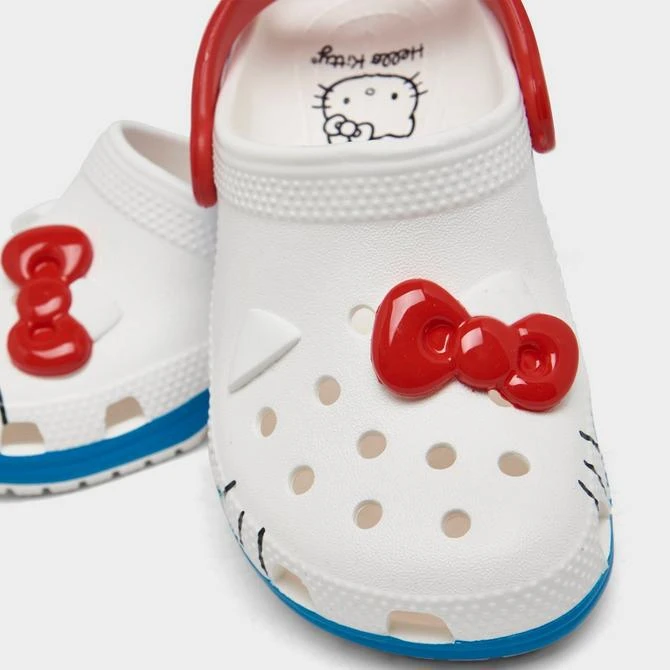 CROCS Girls' Toddler Crocs x Hello Kitty Classic Clog Shoes 5