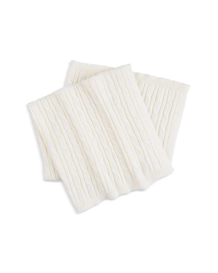 Bloomie
s Baby Bloomie
s Unisex Cable Knit Cashmere Baby Blanket
