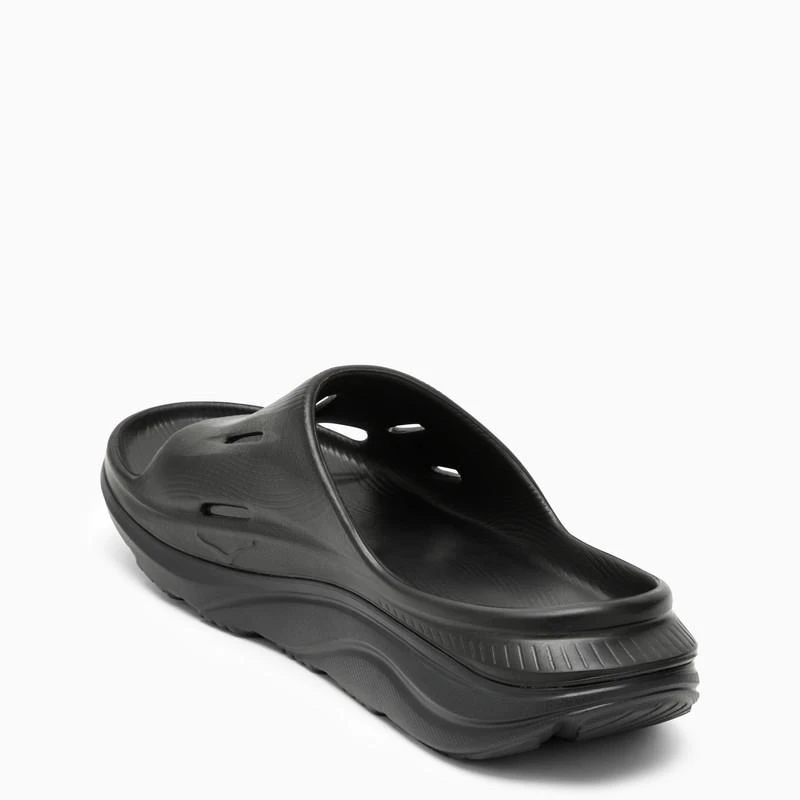 Hoka One One Black Ora Recovery Slide 3 4