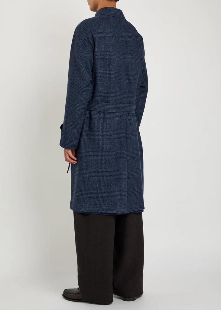 Ralph Lauren Balmacaan reversible belted wool and silk-blend coat 3