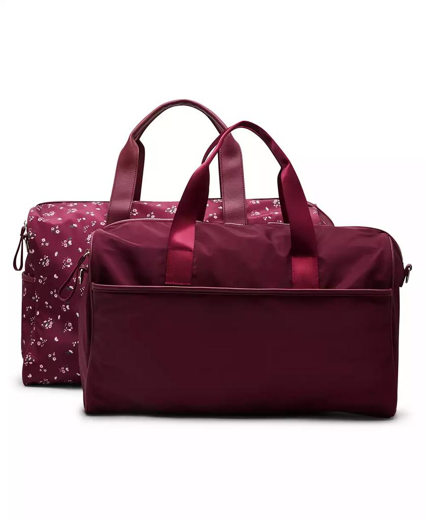 Madden Girl Zipper Duo Duffle Bag