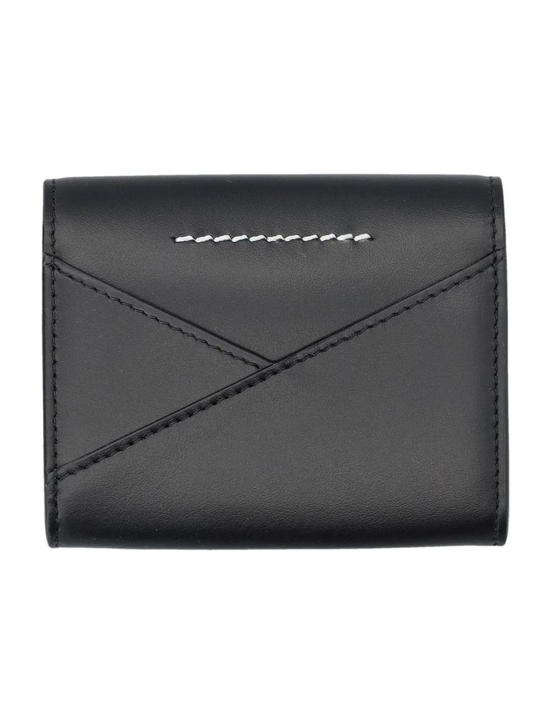 マルジェラ【MM6/エムエム６】 JAPANESE 6 FLAP WALLET MM6 Japanese 6 Flap Logo Patch Wallet - LE POINT