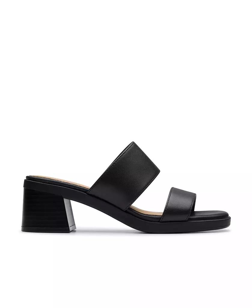 Clarks Collection Women's Jaylan Dusk Block Heel Sandals