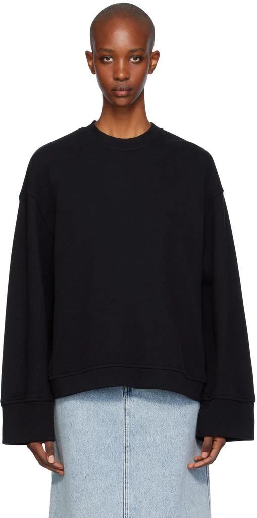 The Frankie Shop Black Talia Sweatshirt 1