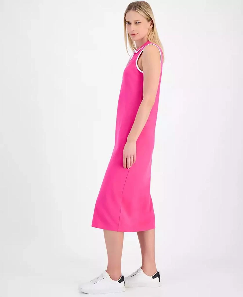 Nautica Jeans Women's Johnny-Collar Sleeveless Midi Dress 3