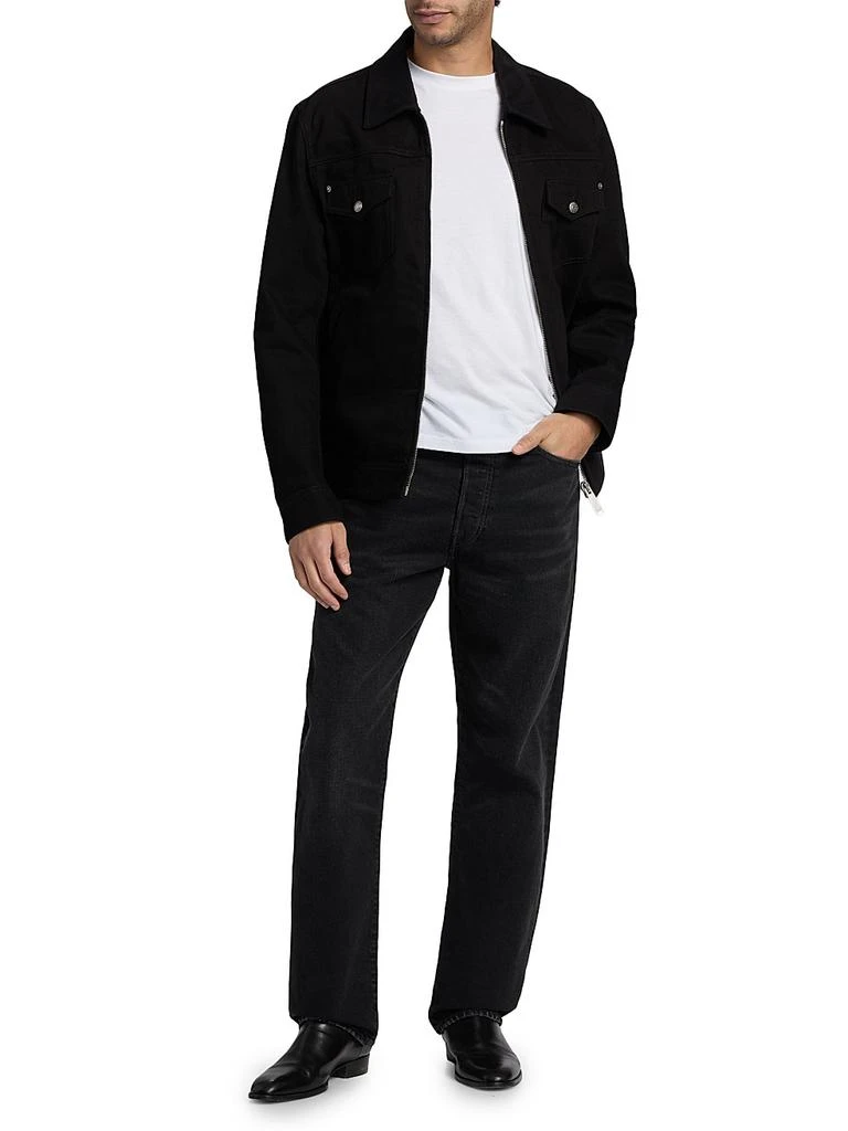 McQueen Denim Coach Jacket 2