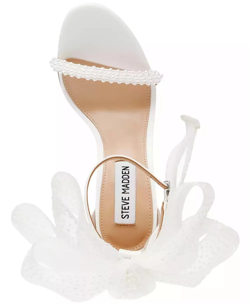 Steve Madden Women's Benni Embellished Bow Dress Sandals 4