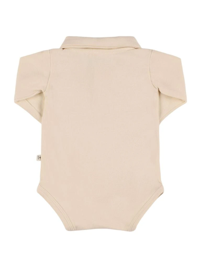 1 + IN THE FAMILY Organic Cotton Jersey Bodysuit 2