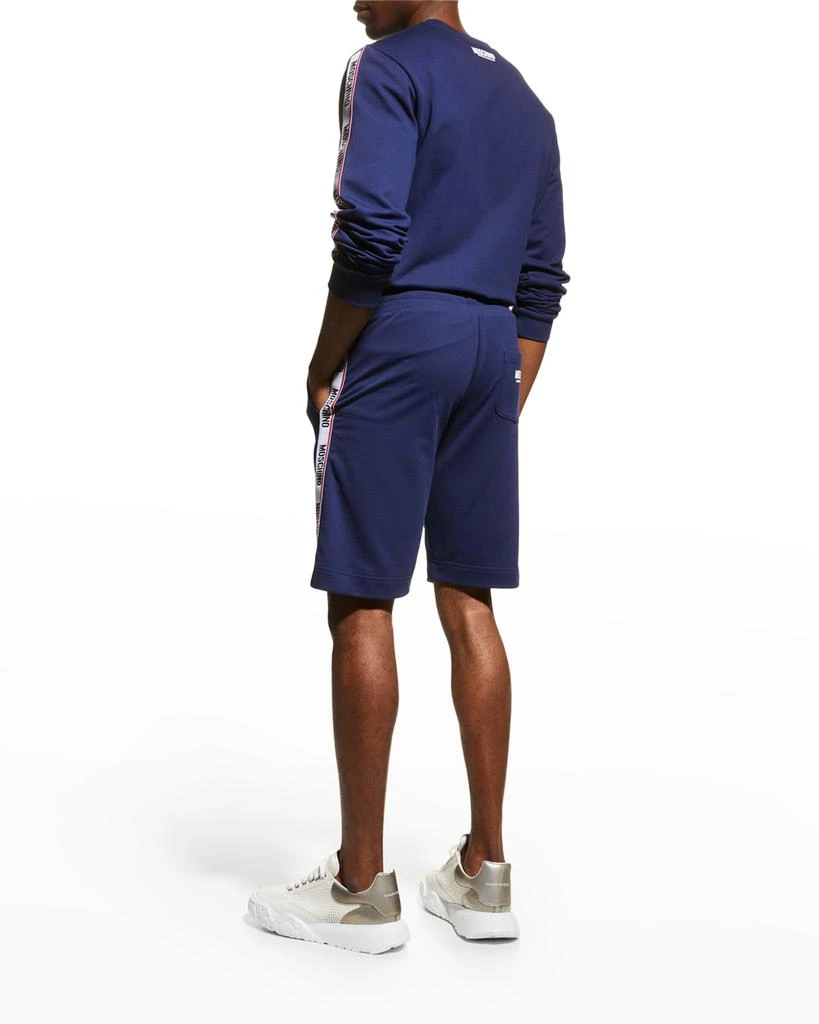 Moschino Men's Logo-Tape Sweat Shorts 4