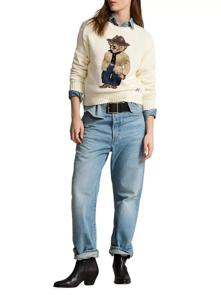 Ralph Lauren Cowboy Polo Bear Sweater 2